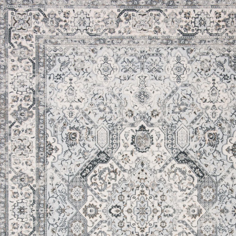 Safavieh Isabella 3&#39; x 5&#39; Dark Grey and Cream Area Rug, , large