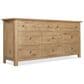 Hooker Furniture Driftwood 8-Drawer Dresser in Buck Board, , large