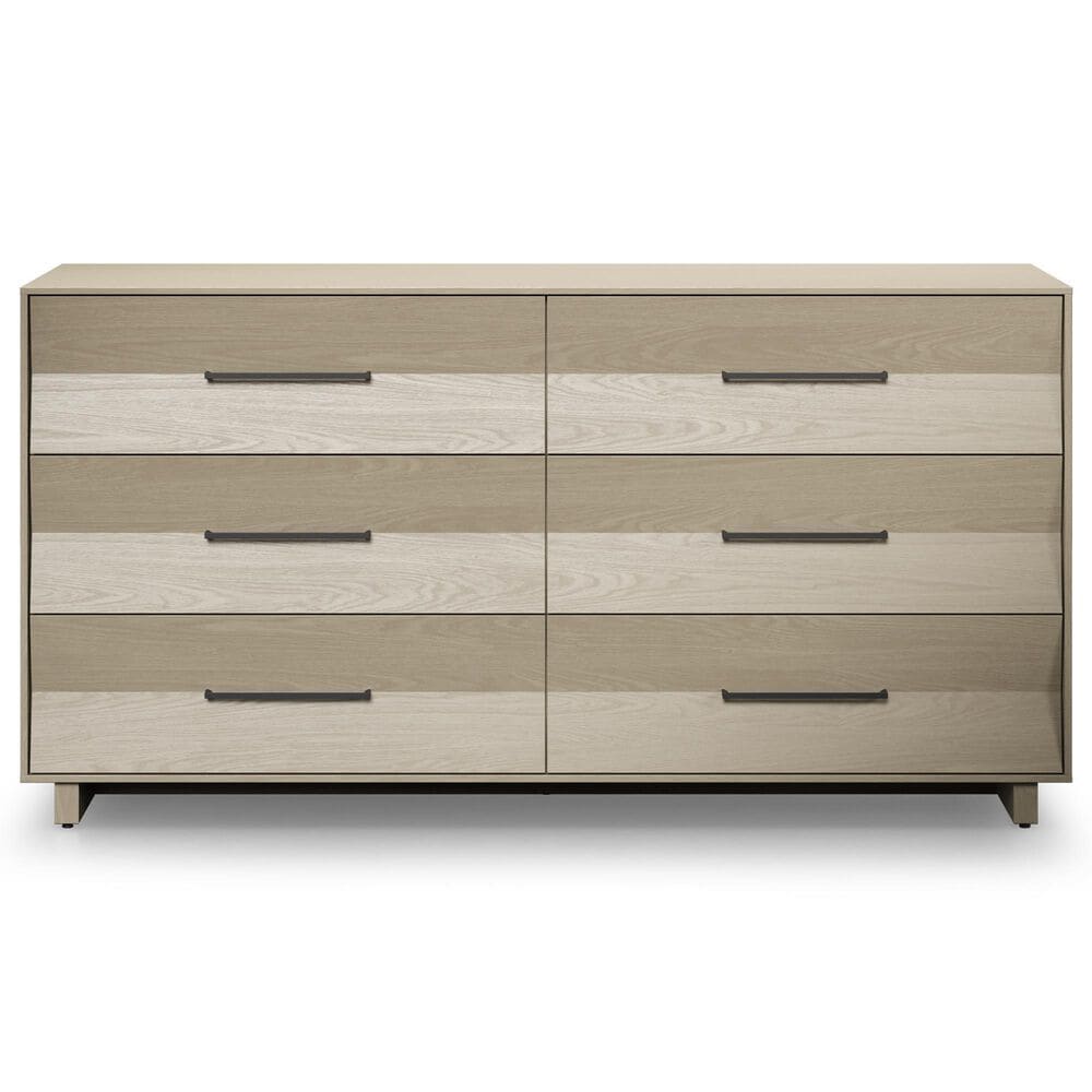 BDI Kara 4-Piece King Bedroom Set in Washed Oak, , large