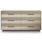 BDI Kara 4-Piece King Bedroom Set in Washed Oak, , large