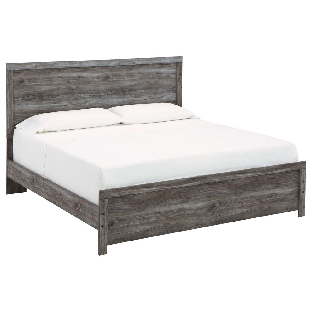 Ashley Bronyan 4-Piece King Bedroom Set in Dark Gray, , large