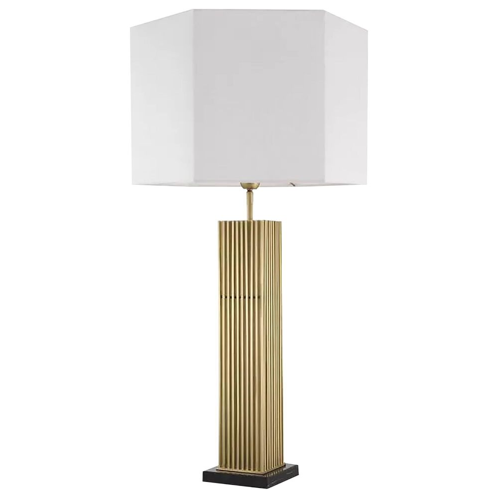 Eichholtz Viggo Table Lamp in Antique Brass and Black, , large