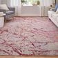 Feizy Pryor 12" x 15" Pink and Multicolor Area Rug, , large