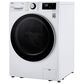 LG 2.4 Cu. Ft. Smart Front Load Washer in White, , large