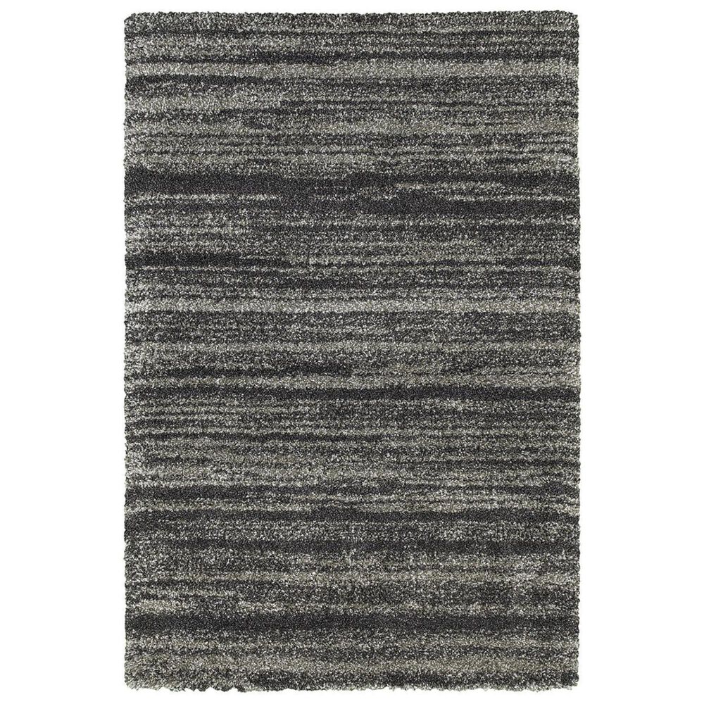 Oriental Weavers Henderson 5993E 9&#39;10&quot; x 12&#39;10&quot; Grey and Charcoal Area Rug, , large