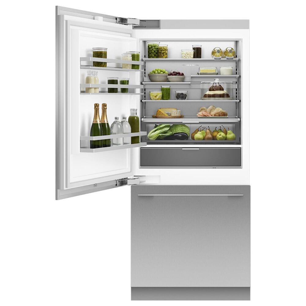 Fisher &amp; Paykel Series 11 19.6 Cu. Ft. Integrated Refrigerator Freezer with Left Hinge in Panel Ready, , large