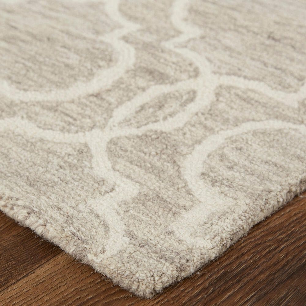 Feizy Belfort Light Gray 12&#39; x 15&#39; Area Rug, , large