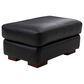 Italiano Furniture Luca Ottoman in Black, , large