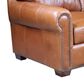 USA Premium Leather Stationary Sofa in Saddle Glove, , large