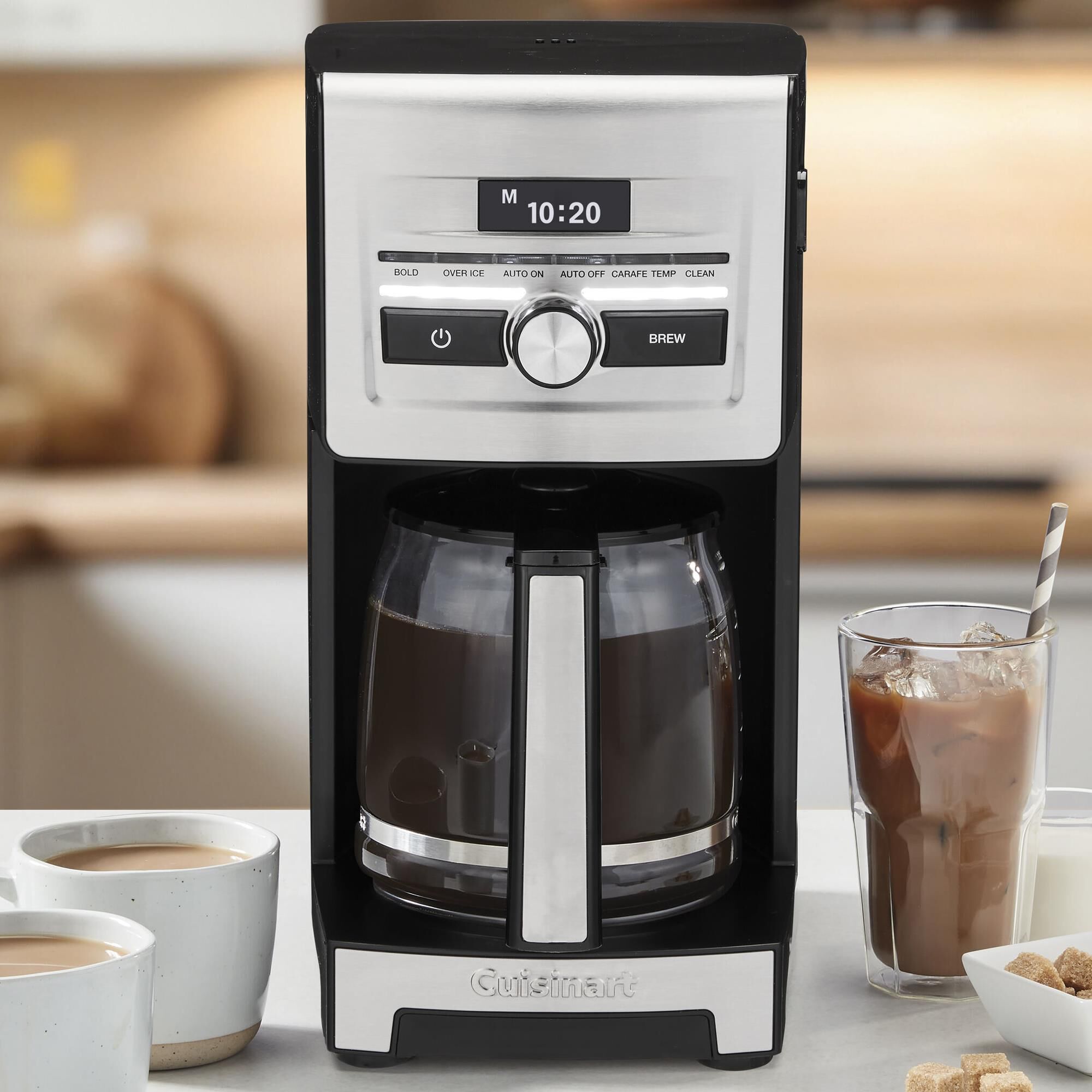 Cuisinart ブラック コーヒーメーカー Cuisinart 62 Oz Personal Brew 12-Cup Coffee Maker in Black and