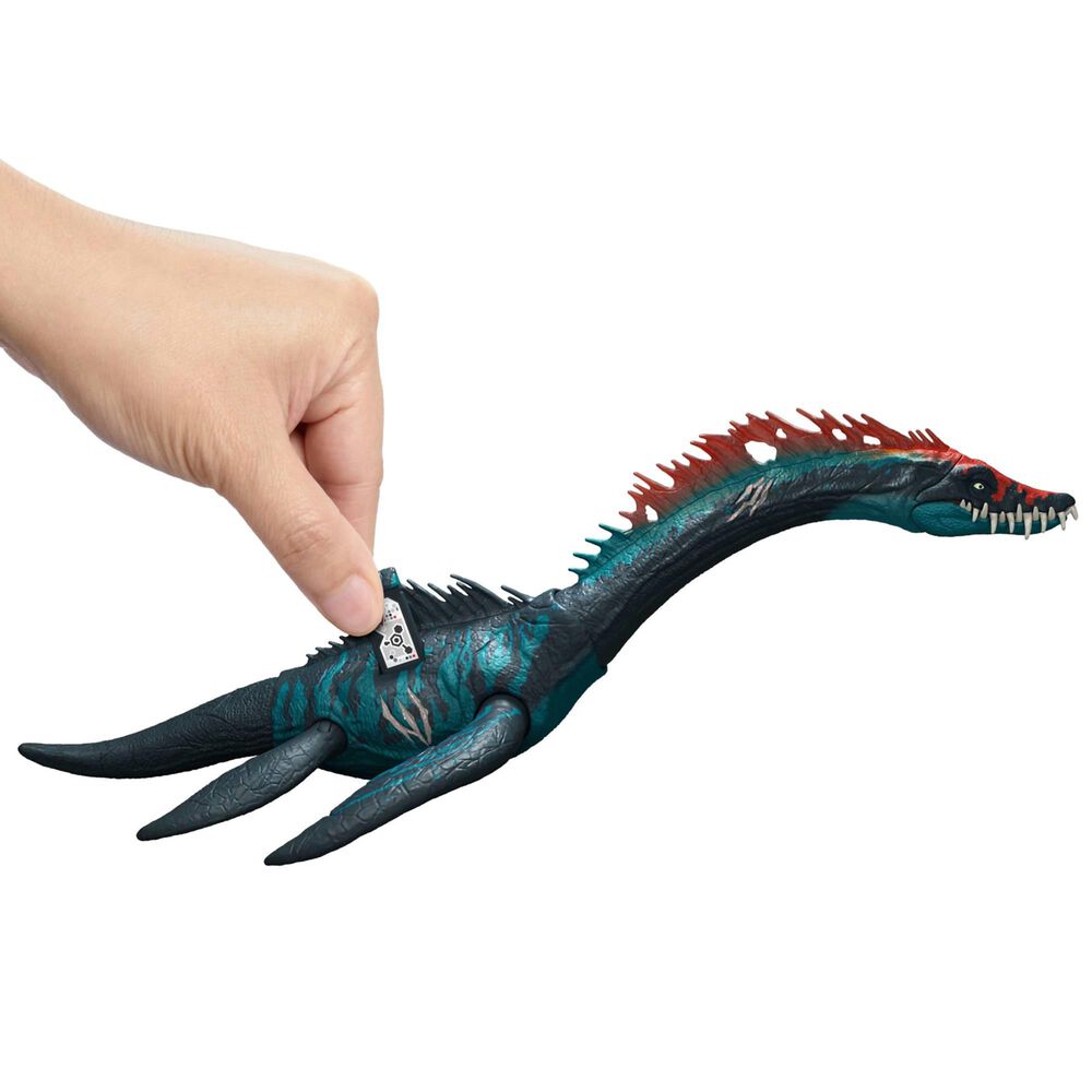 Mattel Chaos Theory Gigantic Trackers Styxosaurus Dinosaur Figure, , large