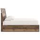 Ashley Chirason 3-Piece King Platform Bedroom Set in Brown, , large