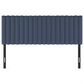 HOMLUX Roanne Queen Upholstered Tufted Headboard in Denim, , large