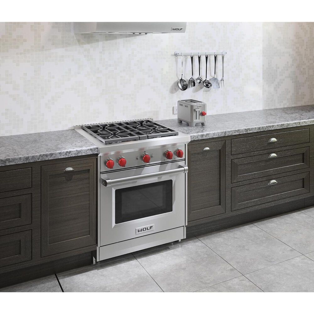 Wolf 30&quot; Gas Range &#40;Liquid Propane&#41;, , large