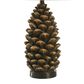 Flair Industries Roanoke Rustic Table Lamp in Dark Brown and Dark Gray, , large