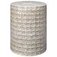 Splendor Living Wildflower Side Table in Cream and Grey, , large