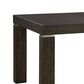 Ashley Hyndell Rectangular Dining Table in Dark Espresso Brown - Table Only, , large