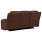 Ashley Knightington Power Reclining Sofa in Brown, , large