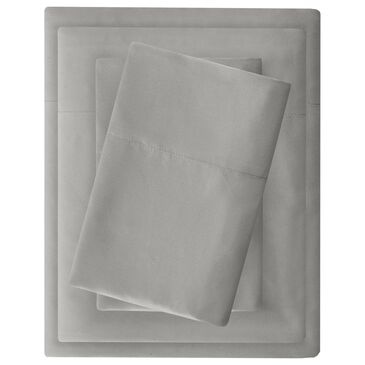 Hampton Park 3M Microcell 3-Piece Twin Sheet Set in Grey, , large