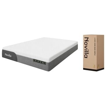 Novilla GreyZen 12" Medium Queen Mattress in a Box, , large