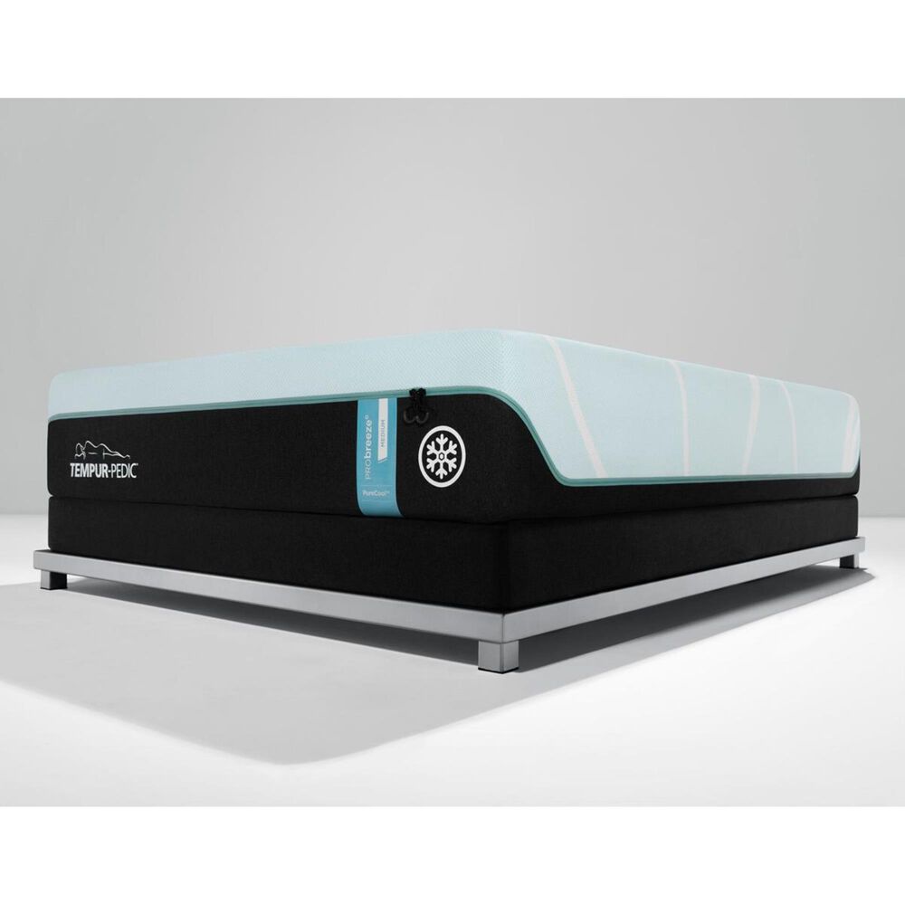 Tempur-Pedic TEMPUR-PRObreeze Medium Twin XL Mattress with High Profile Box Spring, , large