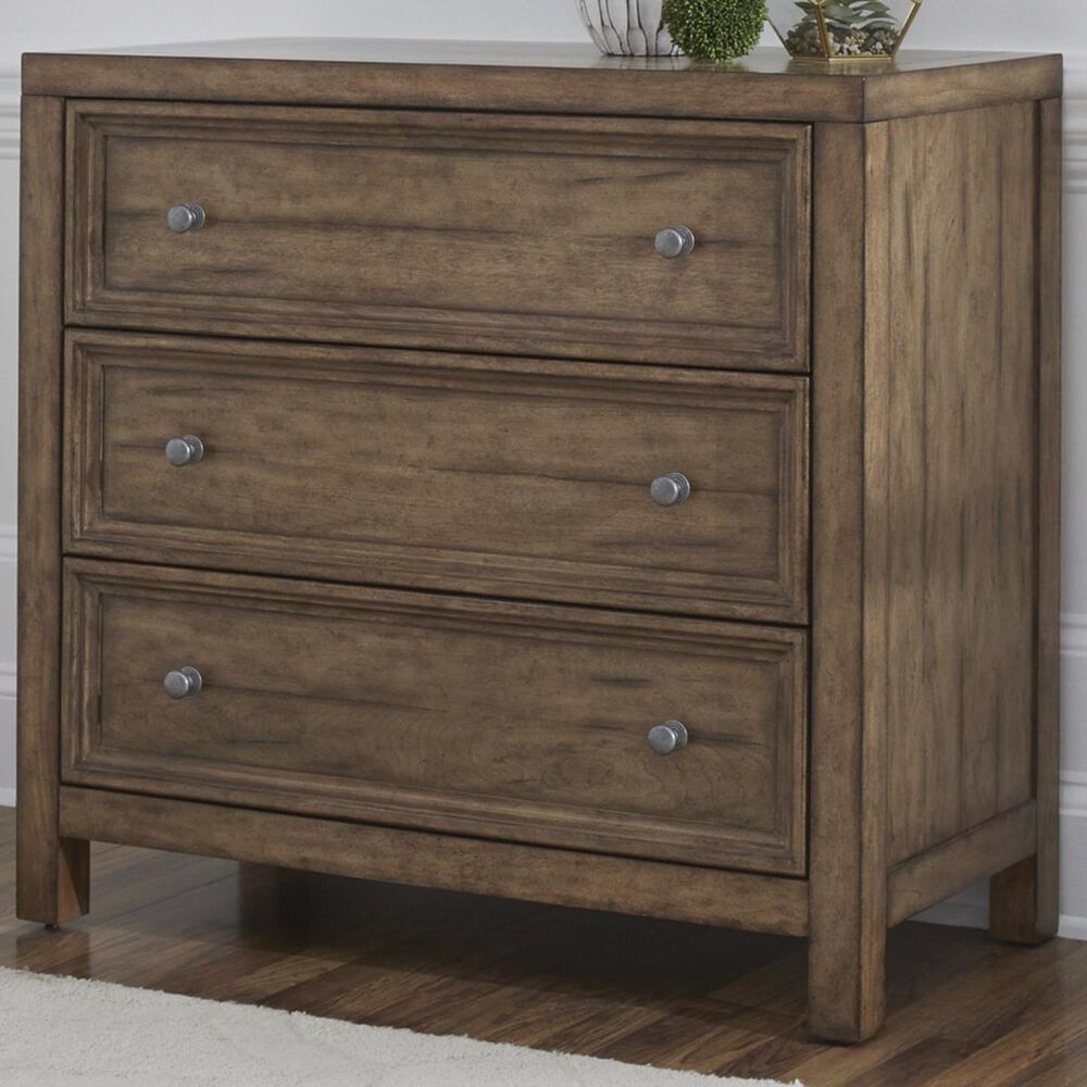 Homestyles Sedona 3-Drawer Chest in Toffee, , large