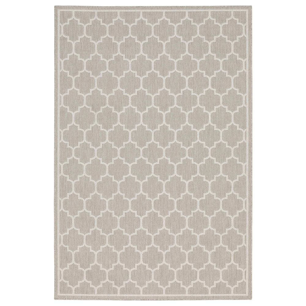 Oriental Weavers Portofino 7"10" x 10" Gray Area Performance Rug, , large