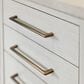Wycliff Bay Pomono Double Pedestal Executive Desk in White, , large