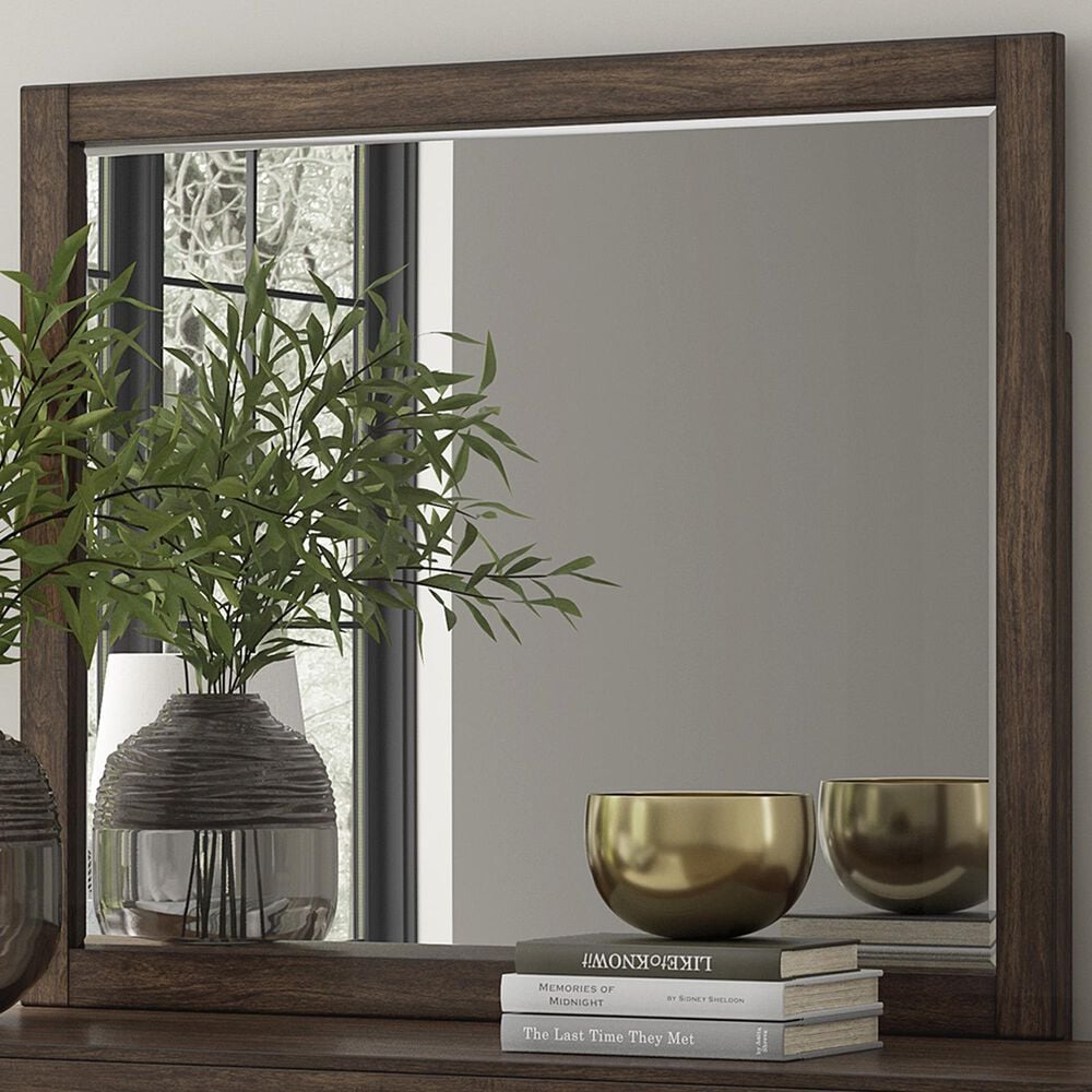 Millenium Dilenno Dresser Mirror in Dark Brown, , large