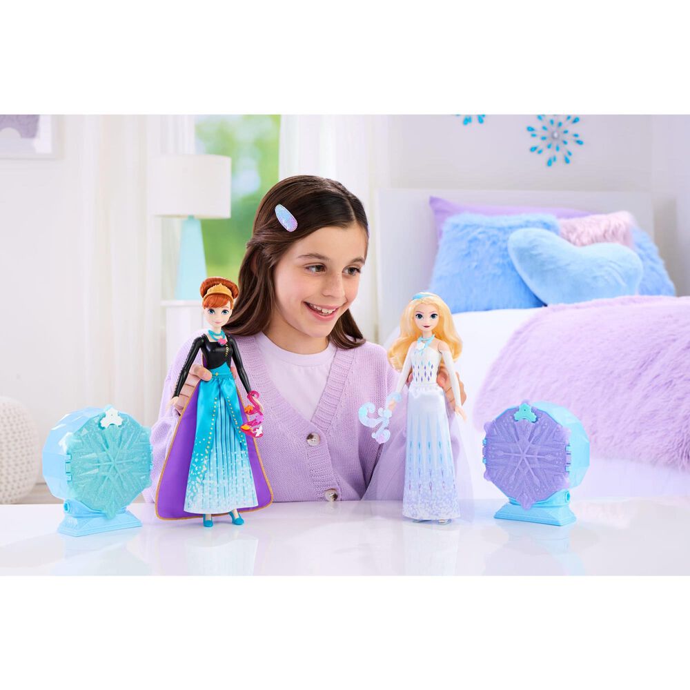 Disney Princess Jewel Reveal Fashion Doll - Anna, , large