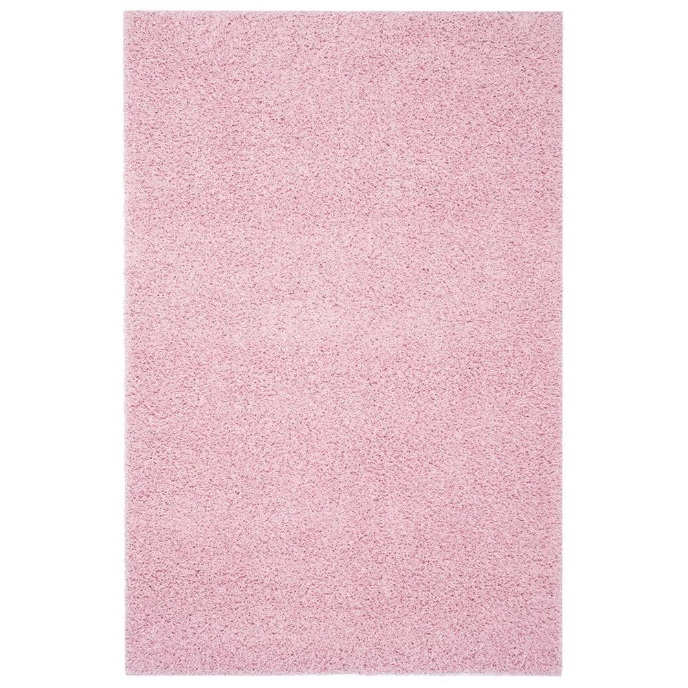 Safavieh Florida Shag SGA119P-5 5"1" x 7"6" Pink Area Rug, , large