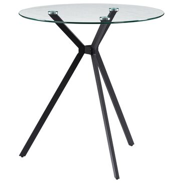 CorLiving Lennox Bistro Dining Table in Black - Table Only, , large