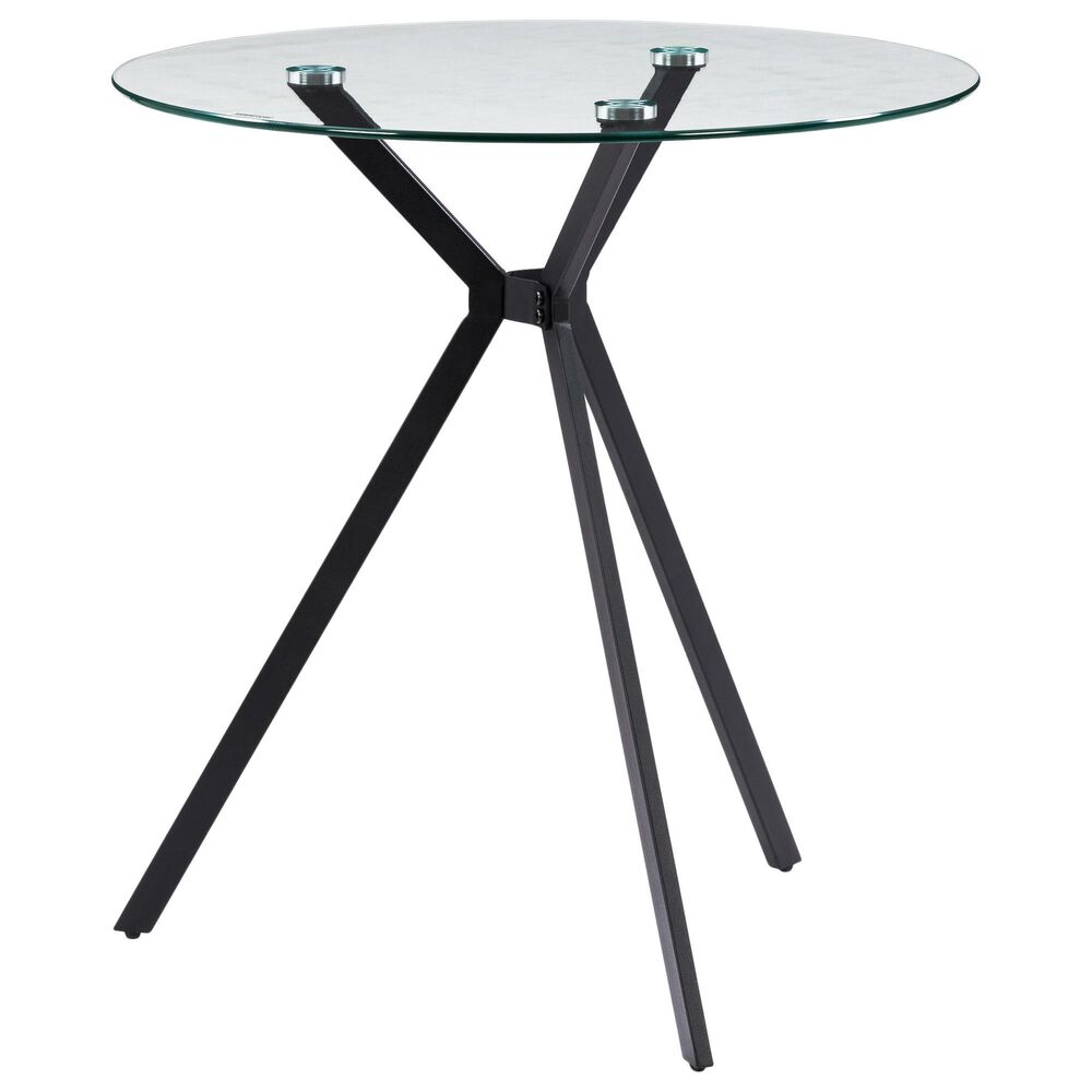 CorLiving Lennox Bistro Dining Table in Black - Table Only, , large