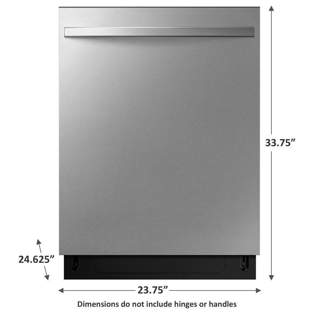 Samsung 24&quot; Built-In Bar Handle Dishwasher with 3rd Rack in Fingerprint Resistant Stainless Steel, , large