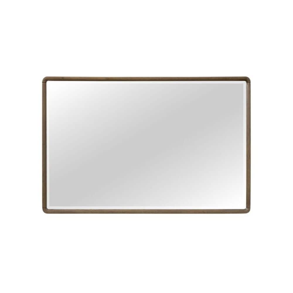 Sterling Timber Elure Rectangular Wood Dresser Mirror in Latte, , large
