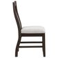 New Heritage Design Chestnut Ridge 5-Piece Round Dining Set in Dark Brown, , large