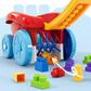 Mega First Builders Block Scooping Wagon with Storage in Multicolor, , large