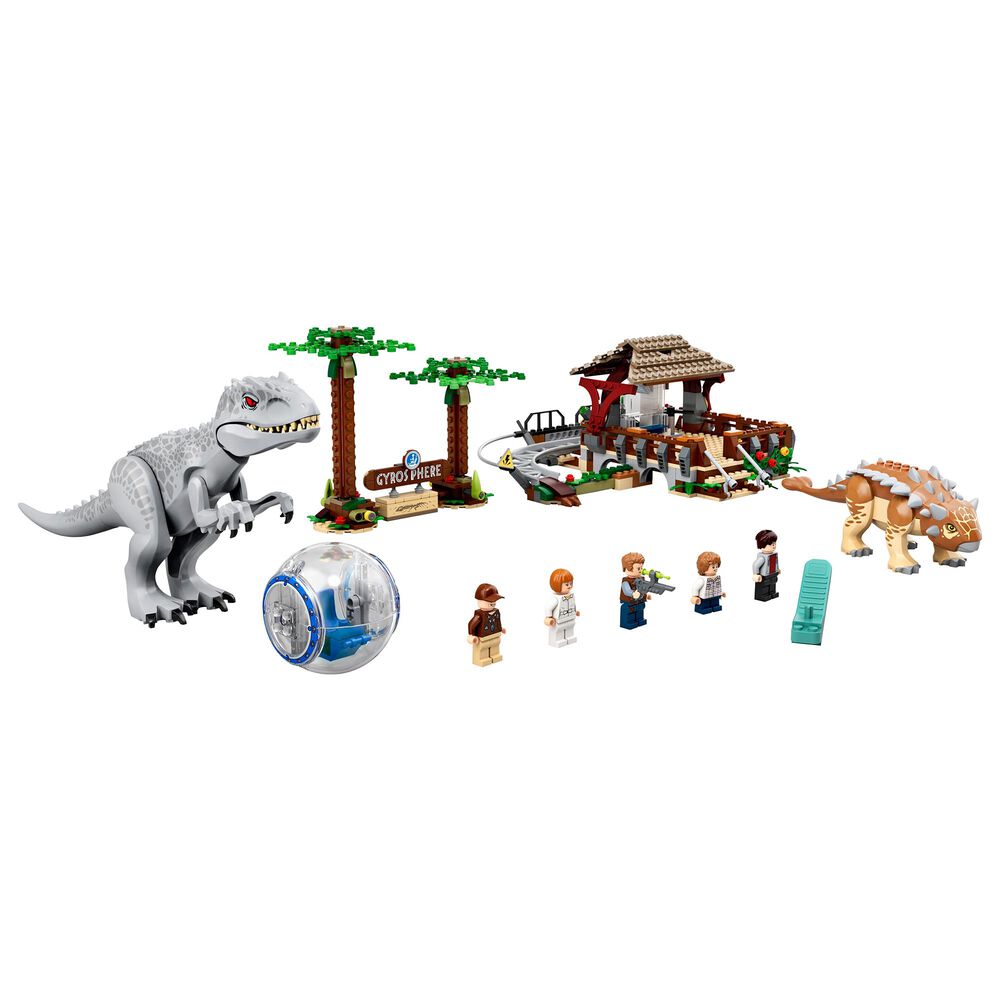 LEGO Jurassic World Indominus Rex Versus Ankylosaurus Building Set, , large