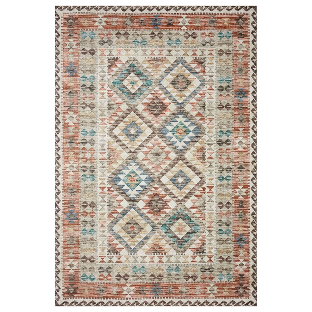 Loloi II Zion ZIO-04 7"6" x 9"6" Multicolor Area Rug, , large