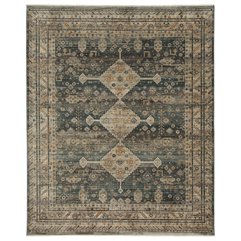 Karastan Echo Milo 5" x 7"10" Grey Area Rug, , large