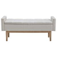 Ashley Briarson Storage Bench in Beige