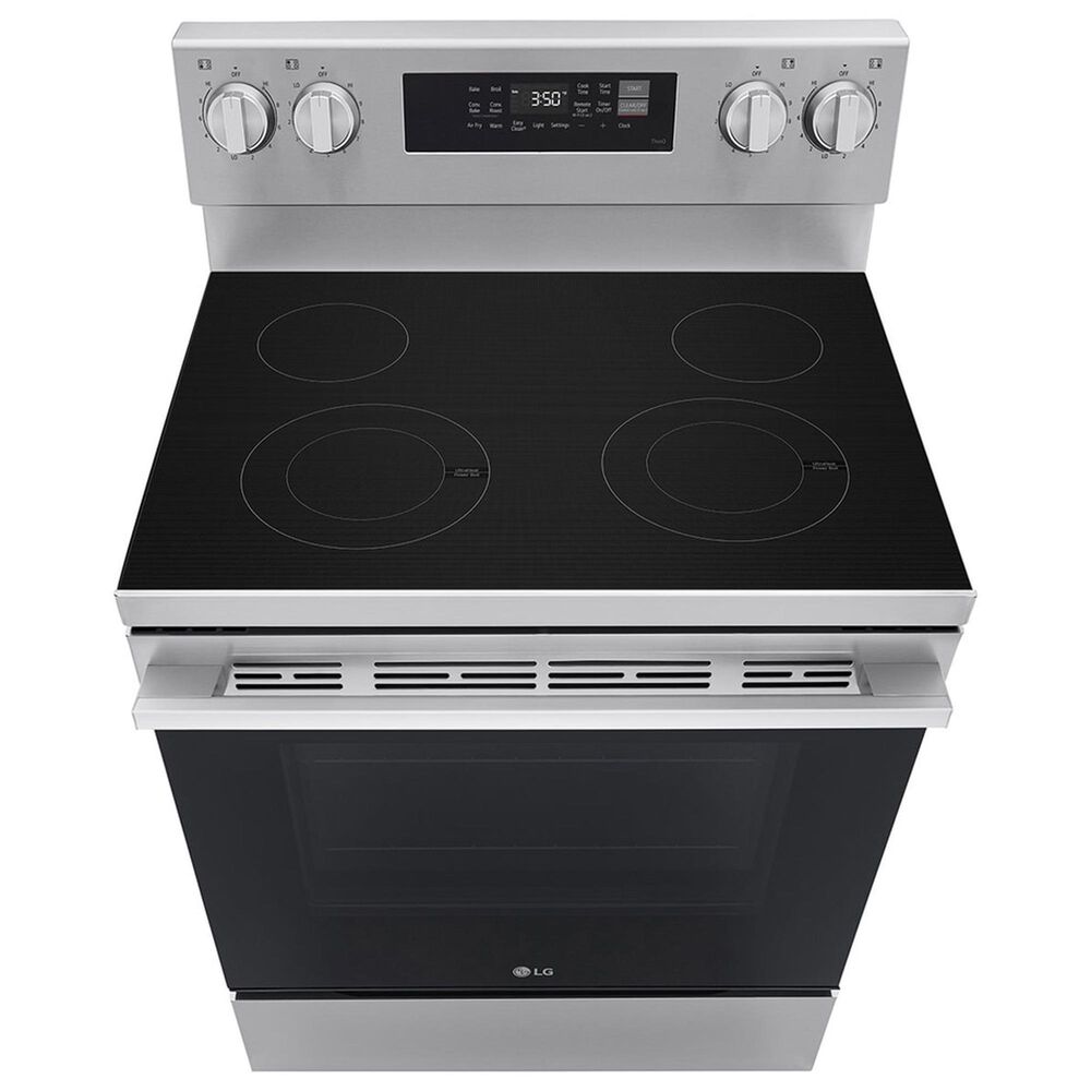 LG 6.3 Cu. Ft. Freestanding Electric Convection Smart Range in Stainless Steel, , large