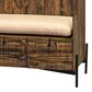 Rustic Root Premier Solana Hall Tree with Drawers in Saddle Brown, , large