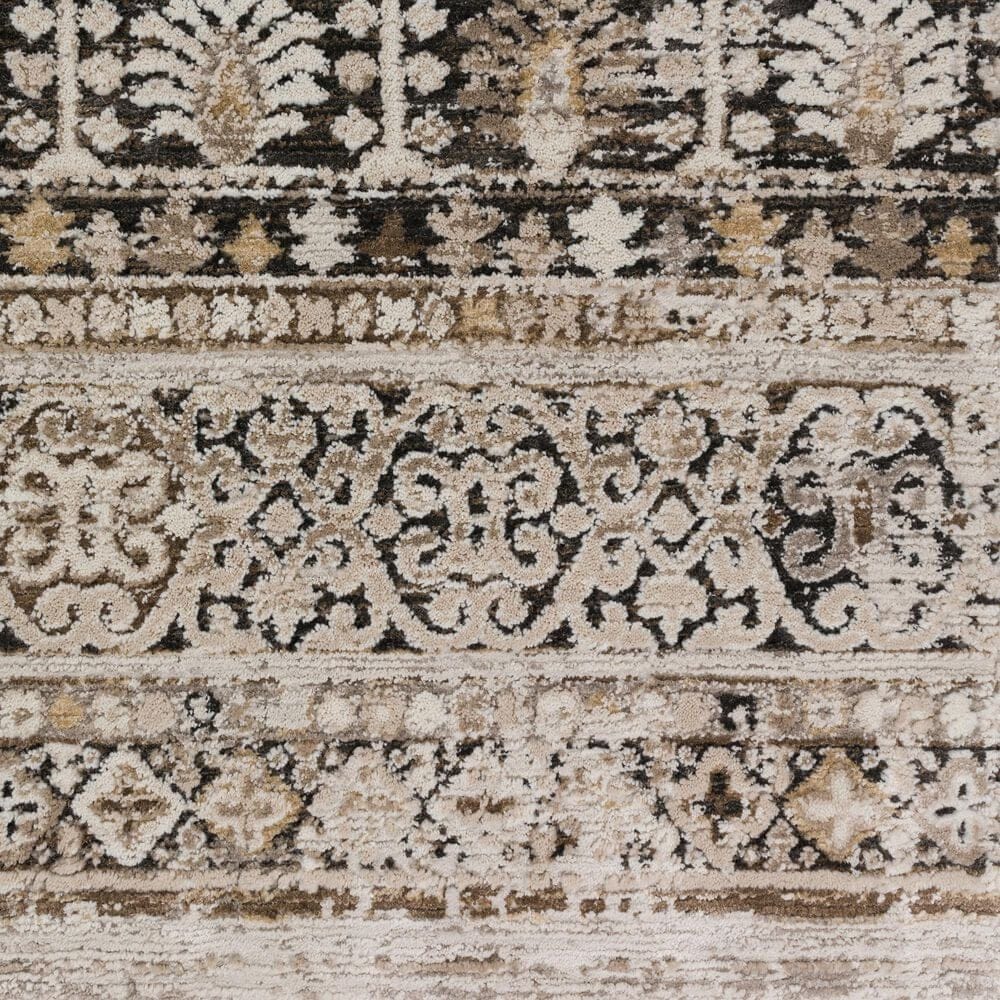 Dalyn Rug Company Antalya Striped 9&#39; x 13&#39;2&quot; Taupe Area Rug, , large