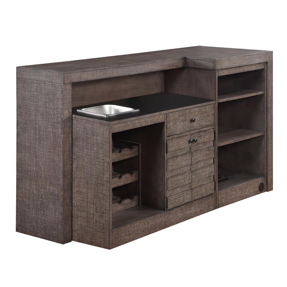 Radius Home Bar in Distressed Dark Gray, , large