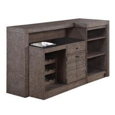 Radius Home Bar in Distressed Dark Gray