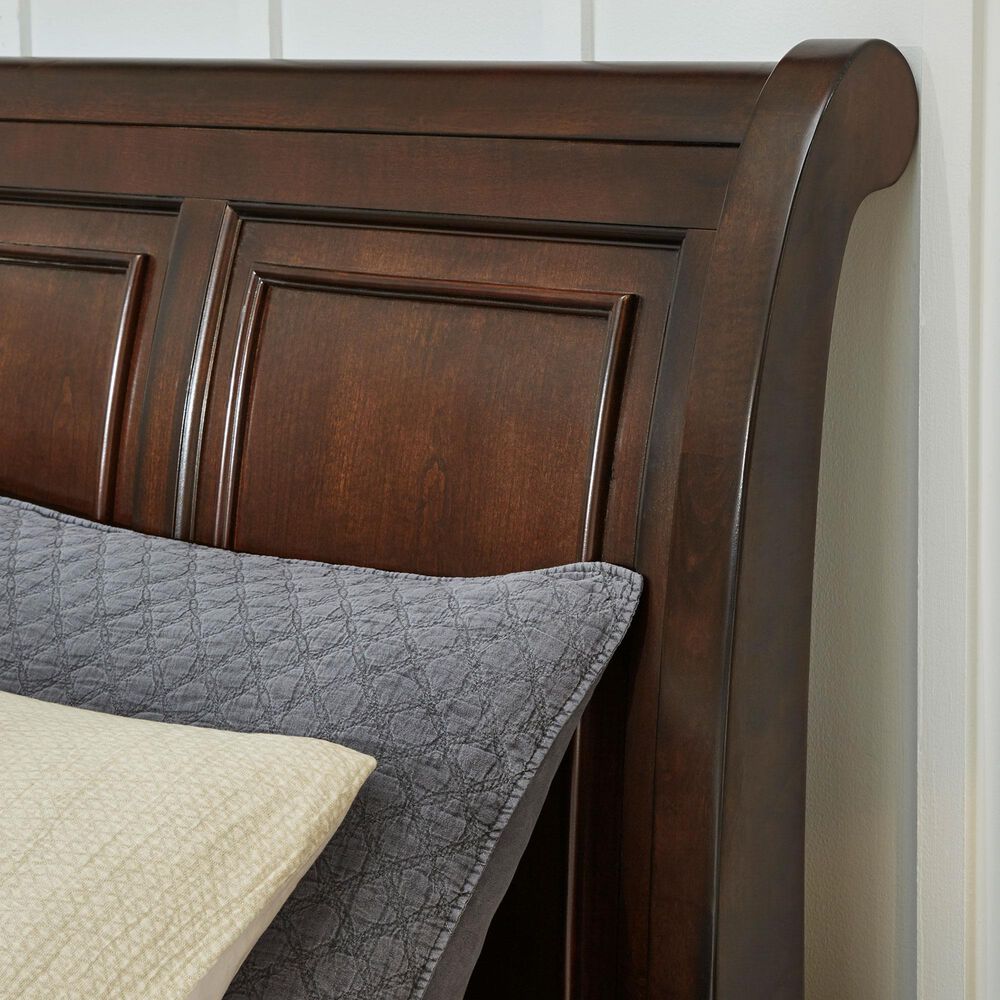 Millenium Porter 4-Piece Queen Bedroom Set in Rustic Brown, , large