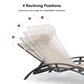 HOMLUX 3-Piece Standard Patio Chaise Lounge Set in Beige, , large