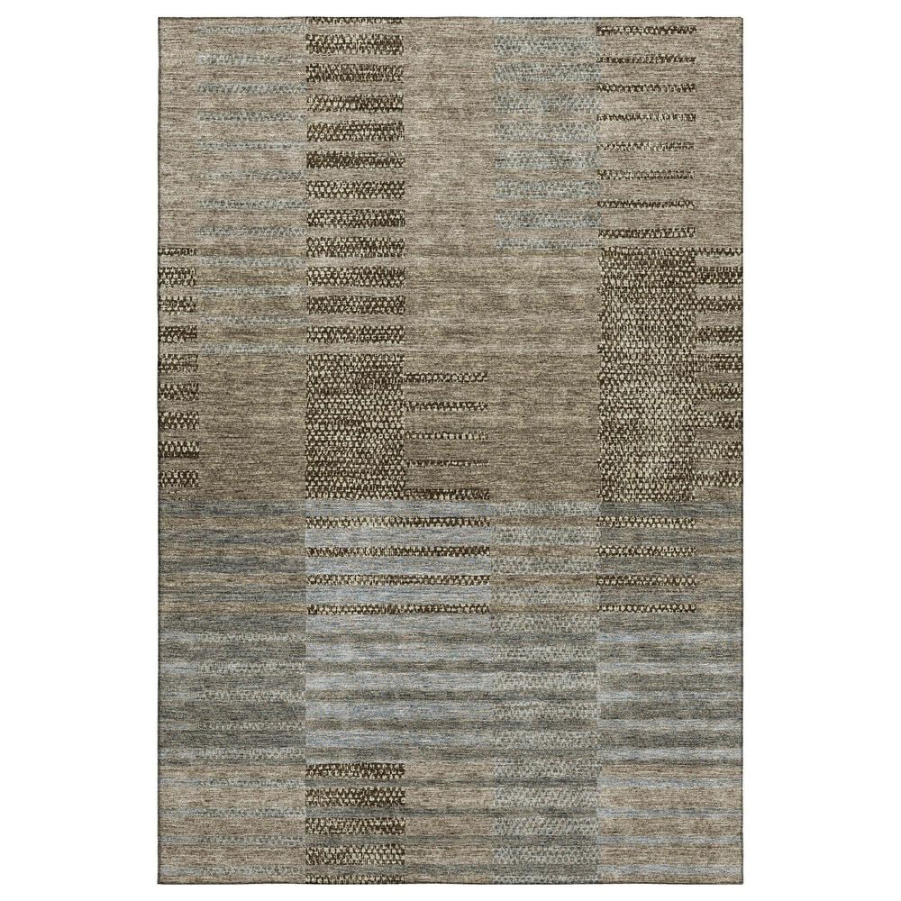 Dalyn Rug Company Neo NO17 9" x 12" Taupe Area Rug, , large