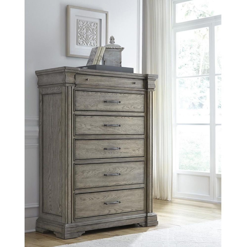 Chapel Hill Madison Ridge 6 Drawer Chest in Madison Ridge Gray, , large